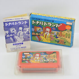 DONALD LAND Famicom Nintendo 1274 fc