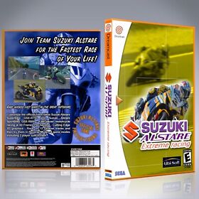 Dreamcast Custom Case - NO GAME - Suzuki Alstare Extreme Racing