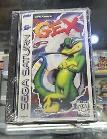 Gex (Sega Saturn, 1996) Torn Seal New
