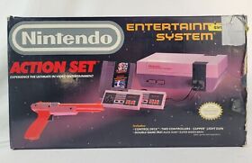 NES Console Nintendo Entertainment System Action Set in Box -  Tested