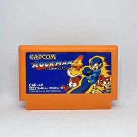 Rockman 4 (Mega Man IV) Nintendo Famicom Japan NES COMPLETE has damage tested