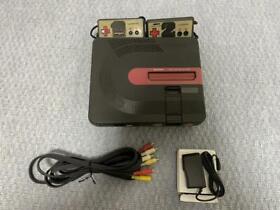 USED SHARP Twin Famicom Game Console AN-500B Console&Power Supply Tested