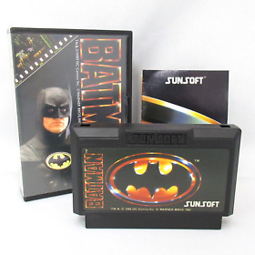 Batman  with Box and Manual Sun Soft  [Nintendo Famicom Japanese ver.]