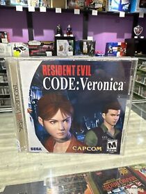 Resident Evil -- CODE: Veronica (Sega Dreamcast, 2000) CIB Complete Tested!