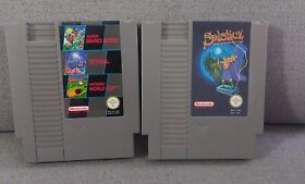 3 in 1, Super Mario Bros., Tetris, World Cup & Solstice für Nintendo NES