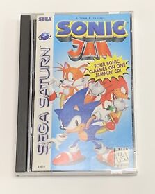 Sonic Jam (Sega Saturn) Complete In Box CIB Tested Working - Not Mint