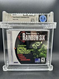Tom Clancy's Rainbow Six Sega Dreamcast WATA Graded 9.8 A++ Sealed Game 2000