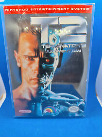 Terminator 2 NES Excellent Condition CIB Nintendo w. Poster & Reg Card Collector