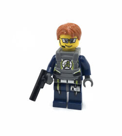 LEGO Agent Fuse Body Armor minifigure Agents 8968 mini figure 