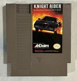 Knight Rider (Nintendo Entertainment System, 1989 NES) Professionally Cleaned