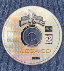 Mighty Morphin Power Rangers (Sega CD, 1995) Authentic Game Disc Only Untested