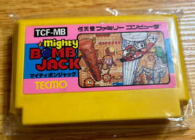 Mighty Bomb Jack Nintendo Famicom NES Tecmo 1986 TCF-MB Japanese Version