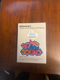 🔥Bomb Squad Intellivision Mattel Intellivoice Boxed Complete CIB 1982 MINTY🔥