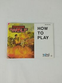 Nintendo NES FAH Notice Operation Wolf