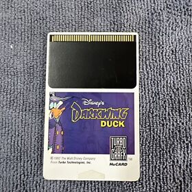 Darkwing Duck Turbo Grafx 16 SUPER RARE 1992 Disney TG16