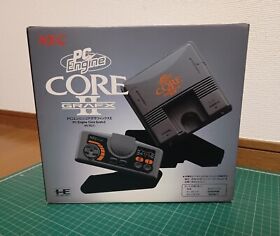 NEC PC Engine Core Grafx II 2 Console Japan *CLEAN BOX - TESTED ONCE - MINT*