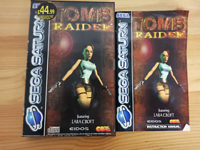 Tomb Raider Sega Saturn (PAL)  Complete With Manual