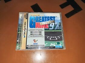 ## Sega Saturn - Greatest Nine 97 Make Miracle (Jap / JP/ Jpn ) - Top##
