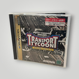 Transport Tycoon Sega Saturn - Japan Region Title - USA Seller