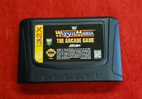 WWF WrestleMania: The Arcade Game (Sega 32X, 1995) No Booklet - Free Shipping
