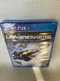 LawBreakers (Sony PlayStation 4, 2017) Limited Run -- Sealed New PS4