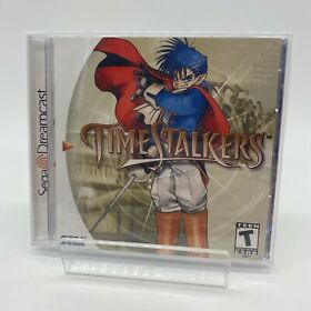 BRAND NEW FACTORY SEALED Time Stalkers (Sega Dreamcast, 2000) RPG 