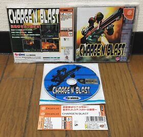 Sega Dreamcast* CHARGE ‘N BLAST  * Japan SPINE EX