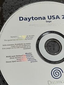 Daytona USA 2001 - SEGA Dreamcast. Rare White Label Promo Version
