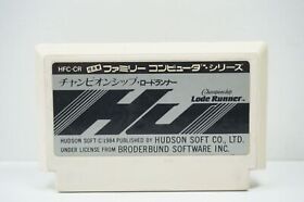 Championship Lode Runner JPN - Nintendo Famicom - JP