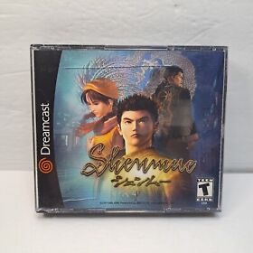 Shenmue (SEGA Dreamcast, 2008) Cib Complete 4-Disc w/ Manual TESTED Works