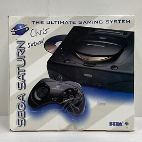 Sega Saturn System Console Complete In Box CIB