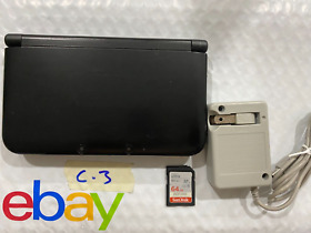 Nintendo 3DS LL XL Region Free.  Pen, Charger, 64gb card included  LOT #C-3