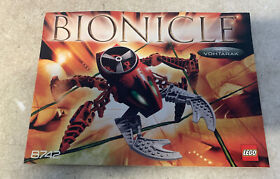 LEGO Bionicle Visorak 8742 Vohtarak Instructions BOOKLET ONLY 