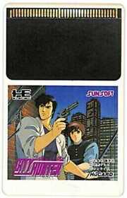 City Hunter software only SUN SOFT PC Engine rare used from Japan