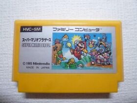 USED Super Mario Bros. Nintendo Famicom 1985 HVC-SM Japanese Version