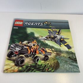 LEGO INSTRUCTIONS ONLY Set 8630 AGENTS, Gold Hunt  INSTRUCTIONS ONLY