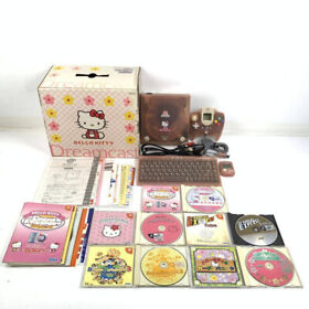 Complete Boxed Japanese SEGA Dreamcast HELLO KITTY HKT-3000 Clear Pink Console