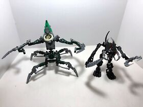 LEGO Bionicle LOT: Nidhiki 8622 + Mantax 8919 Retired