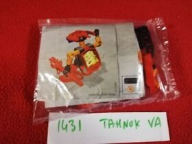 LEGO BIONICLE 1431 - TAHNOK GO - Complete No Box - with Notice