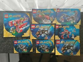 LEGO Building Instructions Atlantis 8076/8058/7977/8058/8069/8056/8060/8056