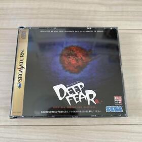 Deep Fear Sega Saturn SS Japan JP Game w/manual