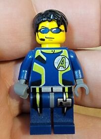 LEGO Agents agt001 Agent Chase Minifigure Dual sided head Sets 8971 8634 8635 