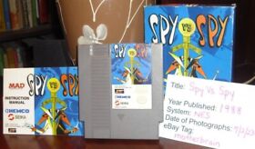 Spy Vs. Spy (NES, 1988): Cartridge, Manual, & BoxFree Shipping in Cont. U.S.A.