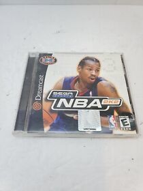 NBA 2K2 (Sega Dreamcast, 2001) Complete w/ Manual & Tested