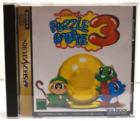 Puzzle Bobble 3 Sega Saturn from japan