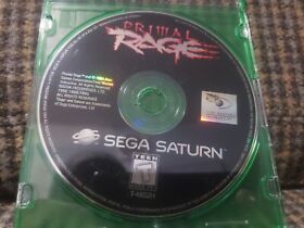 Primal Rage (Sega Saturn, 1995) Disc Only