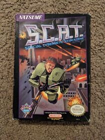 S.C.A.T.: Special Cybernetic Attack Team (Nintendo, NES) -- Box Only -- SCAT