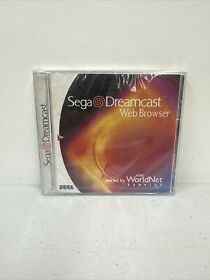 SEGA Dreamcast Web Browser (Sega Dreamcast) Brand New Sealed