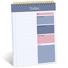 To Do List Notepad - Daily Planner Notepad Undated 52 Sheets Tear off  6.5