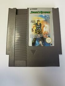 NINTENDO NES  Snake's Revenge    jeux  